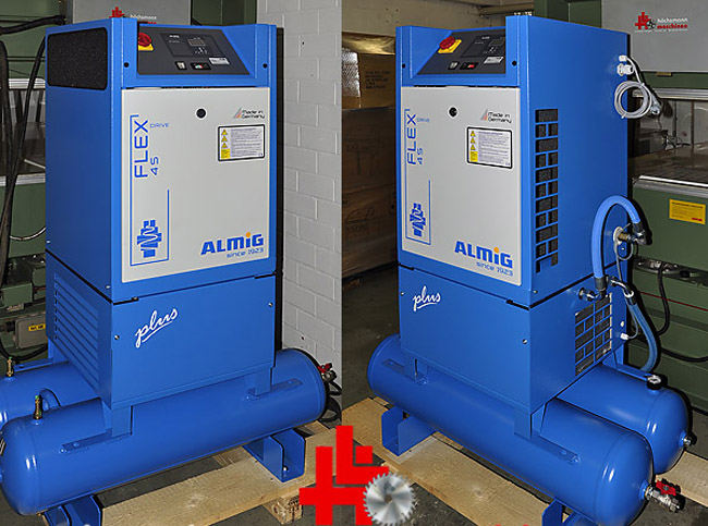 ALMIG Kompressor Schraubenkompressor Flex 4 SCD 35 % Energieeinsparung