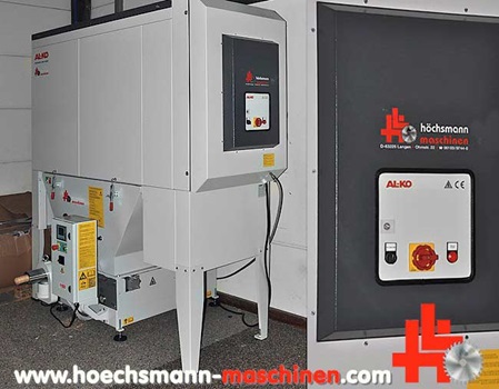 alko absauganlage 200 prodeco brikettpresse 55e Höchsmann Holzbearbeitungsmaschinen Hessen
