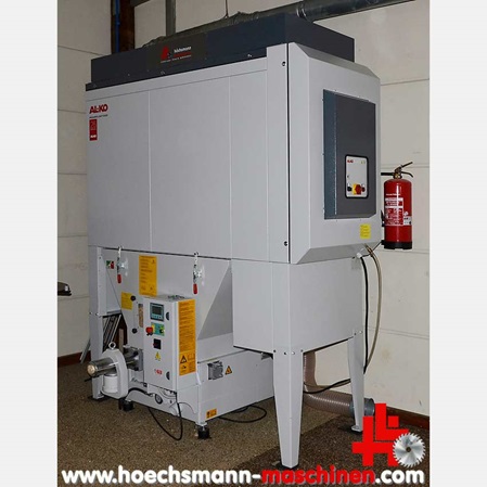 alko absauganlage apu200 prodeco brikettpresse 60e Höchsmann Holzbearbeitungsmaschinen Hessen