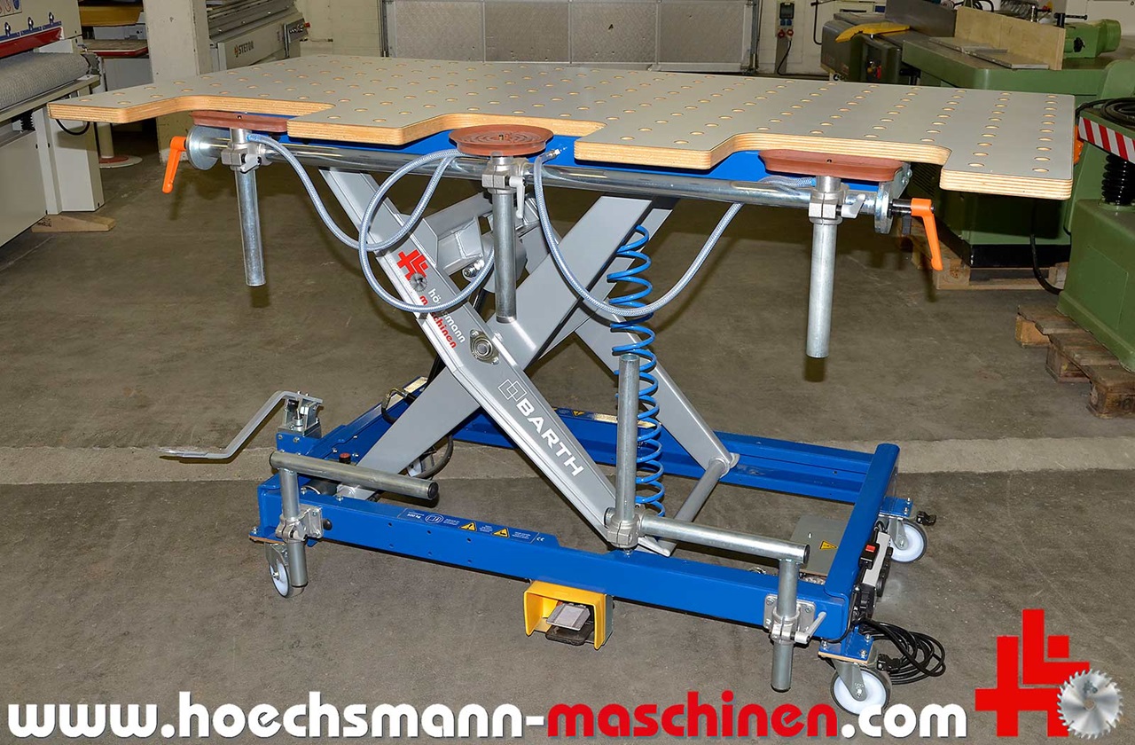BARTH 500 V Scherenhubtisch, Holzbearbeitungsmaschinen Hessen Höchsmann