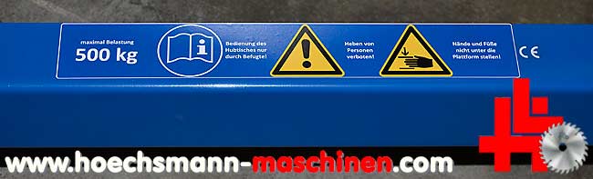 BARTH 500 Hubtisch, Holzbearbeitungsmaschinen Hessen Höchsmann