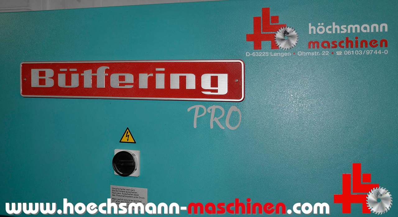 BÜTFERING Breitbandschleifmaschine PRO 111, Holzbearbeitungsmaschinen Hessen Höchsmann
