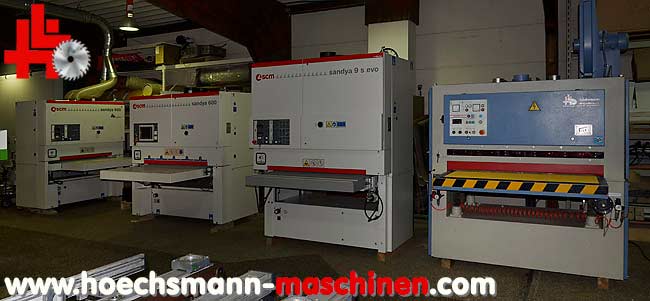 ERNST Breitbandschleifmaschine 820HC135, Holzbearbeitungsmaschinen Hessen Höchsmann