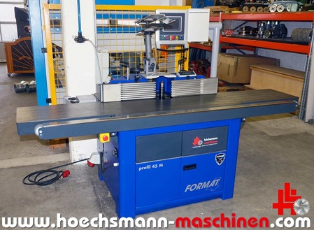 FORMAT4 Schwenkfräsmaschine Profil 45 M x-motion, gebrauchte Holzbearbeitungsmaschinen Neumaschinen Hessen Höchsmann Langen