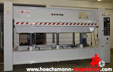 Steton Furnierpresse p120 Höchsmann Holzbearbeitungsmaschinen Hessen