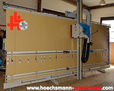 gmc stehende plattensaege kgs4alu Höchsmann Holzbearbeitungsmaschinen Hessen