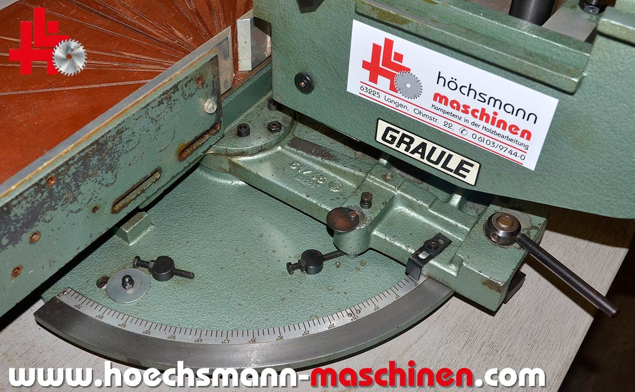 GRAULE ZS135UG Zugsäge Tischverlängerung, Holzbearbeitungsmaschinen Hessen Höchsmann