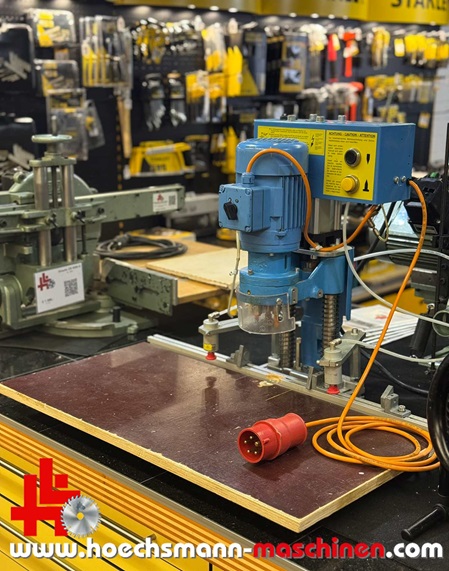 HETTICH Beschlagbohrmaschine Blue Max Mini, gebrauchte Holzbearbeitungsmaschinen Neumaschinen Hessen Höchsmann Langen