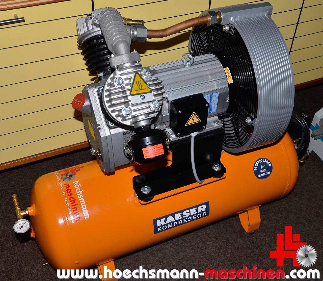 KAESER Kompressor KC 840, Holzbearbeitungsmaschinen Hessen Höchsmann