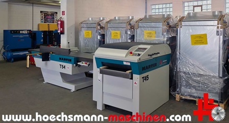 Martin Maschinen Set - Dickenhobel T45 und T54 Abrichthobel, gebrauchte Holzbearbeitungsmaschinen Neumaschinen Hessen Höchsmann Langen