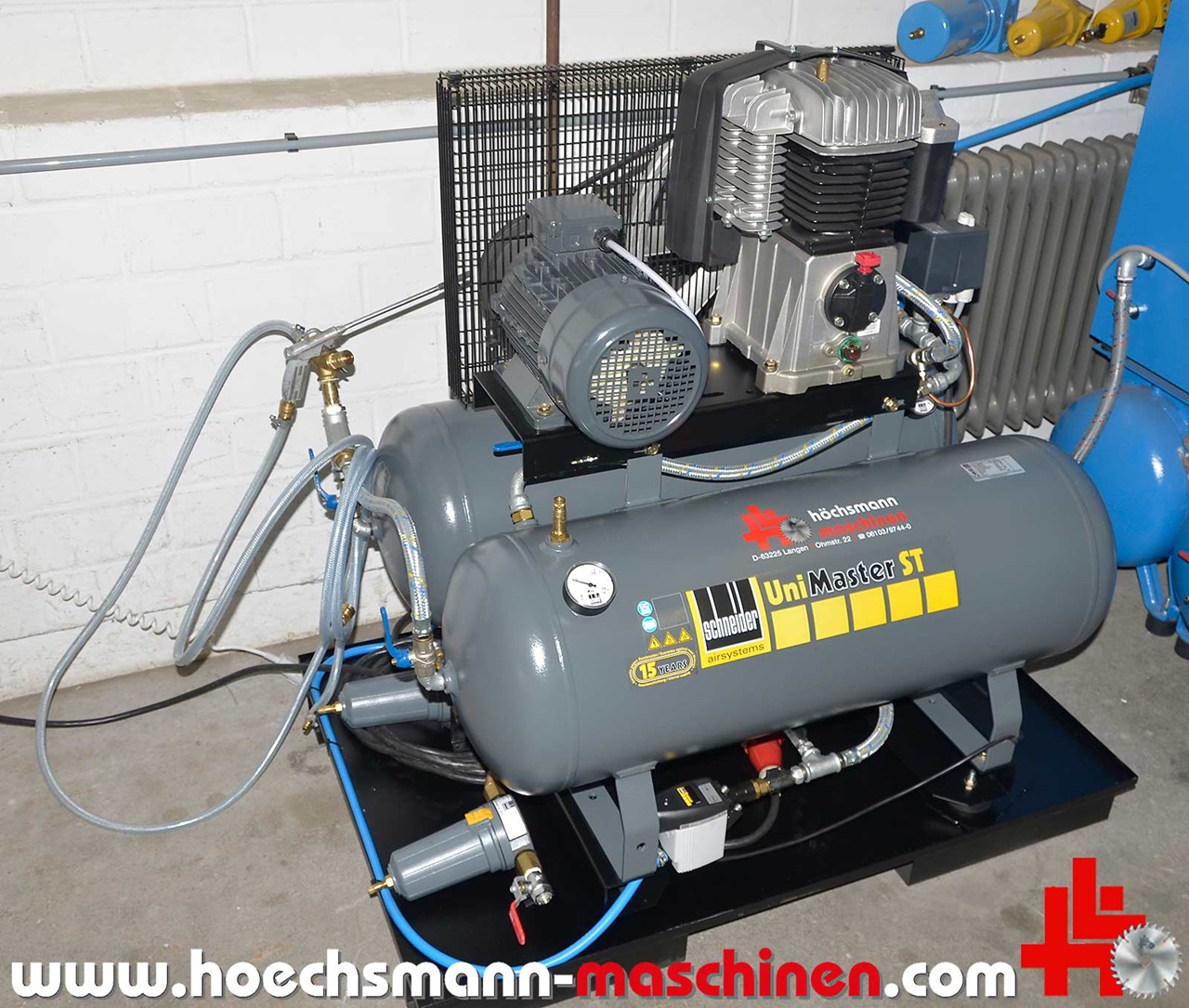 SCHNEIDER Kompressor UNM STH 620-10-180, Holzbearbeitungsmaschinen Hessen Höchsmann