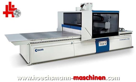 SCM Morbidelli Bearbeitungszentrum n100 Höchsmann Holzbearbeitungsmaschinen Hessen