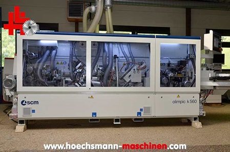 scm kantenanleimmaschine olimpic k560 Höchsmann Holzbearbeitungsmaschinen