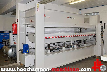 Steton Furnierpresse p160xl Höchsmann Holzbearbeitungsmaschinen Hessen