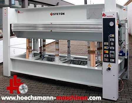 Steton Furnierpresse p120c Höchsmann Holzbearbeitungsmaschinen Hessen