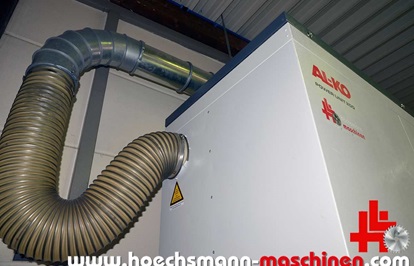 AL-KO Absauganlage APU 200 P Sielent PRODECO E 55 N Brikettpresse, gebrauchte Holzbearbeitungsmaschinen Neumaschinen Hessen Höchsmann Langen