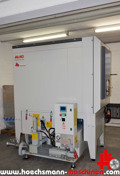 ALKO Absaugung APU 250P + Prodeco E 55 Brikettpresse, gebrauchte Holzbearbeitungsmaschinen und neue, Hessen Höchsmann Langen