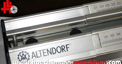 ALTENDORF F 45 Formatkreissäge 1997, Holzbearbeitungsmaschinen Hessen Höchsmann