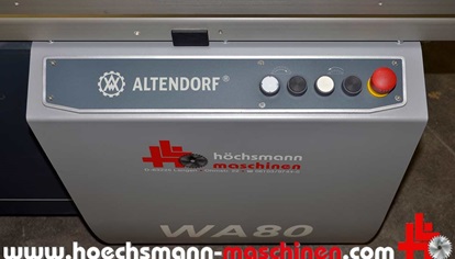 Altendorf WA80 Formatkreissäge, Holzbearbeitungsmaschinen Hessen Höchsmann