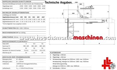 Altendorf Formatkreissaege WA80, Höchsmann Holzbearbeitungsmaschinen Hessen