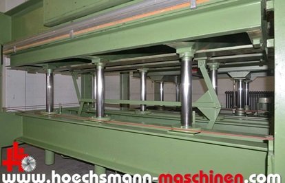 BÜRKLE Furnierpresse U 80, Holzbearbeitungsmaschinen Hessen Höchsmann