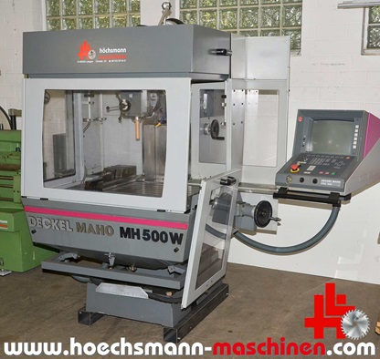 DECKEL CNC Bohr- und Fräsmaschine MAHO MH 500 W, Holzbearbeitungsmaschinen Hessen Höchsmann