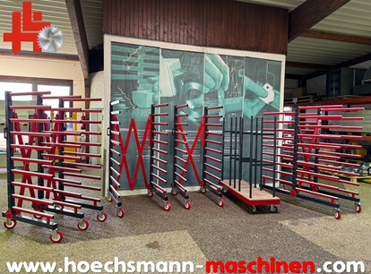Sortierwagen Regalwagen, Holzbearbeitungsmaschinen Hessen Höchsmann