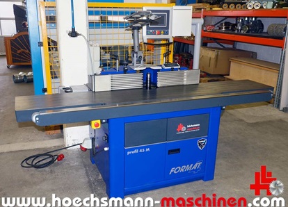 FORMAT4 Schwenkfräsmaschine Profil 45 M x-motion, gebrauchte Holzbearbeitungsmaschinen Neumaschinen Hessen Höchsmann Langen
