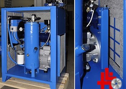 GIS Schraubenkompressor gs 15-10 Höchsmann Holzbearbeitungsmaschinen Hessen
