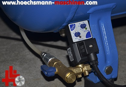 GIS Schraubenkompressor gsei 10 180 IV Kesselentwesserung Höchsmann Holzbearbeitungsmaschinen Hessen