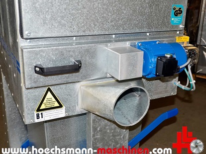 Hoecker Absauganlage EA160, gebrauchte Holzbearbeitungsmaschinen Neumaschinen Hessen Höchsmann Langen