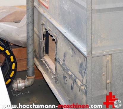 Hoecker Absaugung mit Schuko Ventilator, Holzbearbeitungsmaschinen Hessen Höchsmann