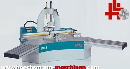 Hoffmann Nutfraese MU3 PD Höchsmann Holzbearbeitungsmaschinen Hessen