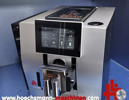 Jura Kaffeemaschine Kaffeevollautomat Z8 Aluminium Chrom Höchsmann Holzbearbeitungsmaschinen Hessen