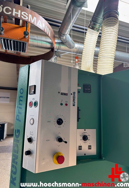 Kündig Breitbandschleifmaschine Primo 1100, gebrauchte Holzbearbeitungsmaschinen Neumaschinen Hessen Höchsmann Langen