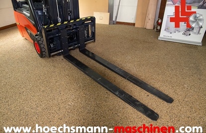 Linde Gabelstapler e20evo, Höchsmann Holzbearbeitungsmaschinen Hessen