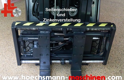 Linde Gabelstapler e20evo, Höchsmann Holzbearbeitungsmaschinen Hessen