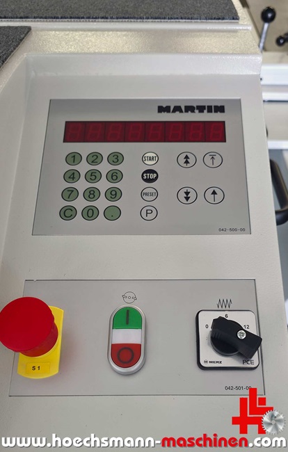 Martin Dickenhobelmaschine T45 mit Tersa-Welle, gebrauchte Holzbearbeitungsmaschinen Neumaschinen Hessen Höchsmann Langen