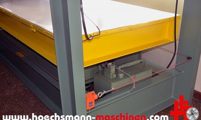 OTT Furnierpresse 3013, gebrauchte Holzbearbeitungsmaschinen Neumaschinen Hessen Höchsmann Langen
