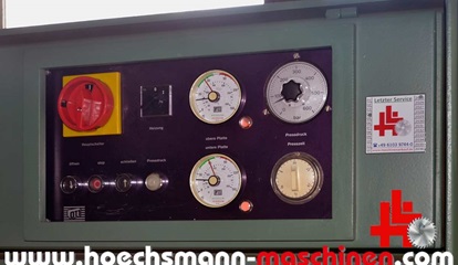 OTT Furnierpresse 3013, gebrauchte Holzbearbeitungsmaschinen Neumaschinen Hessen Höchsmann Langen