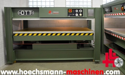 OTT Furnierpresse JU 2513, gebrauchte Holzbearbeitungsmaschinen Neumaschinen Hessen Höchsmann Langen