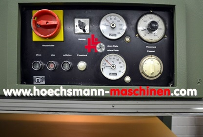OTT Furnierpresse JU 2513, gebrauchte Holzbearbeitungsmaschinen Neumaschinen Hessen Höchsmann Langen