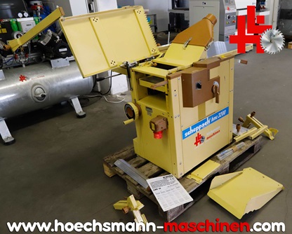 SCHEPPACH Abricht- und Dickenhobelmaschine HMC 3200, kombiniert inkl. LBE 16 Langlochbohreinrichtung, Holzbearbeitungsmaschinen Hessen Höchsmann