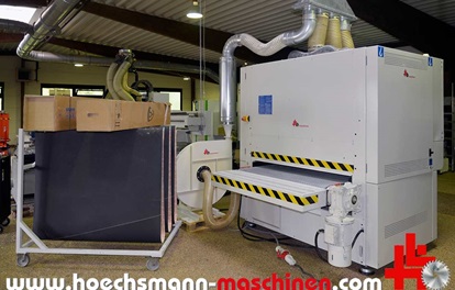 SCM DMC Breitbandschleifmaschine Eurosand ERL 1350 RRR, gebrauchte Holzbearbeitungsmaschinen Neumaschinen Hessen Höchsmann Langen