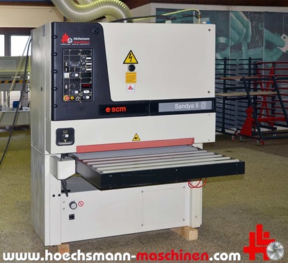 SCM Breitbandschleifmaschine Sandya 5s RCS 1100, Holzbearbeitungsmaschinen Hessen Höchsmann