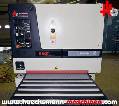 SCM Breitbandschleifmaschine Sandya 5s RCS 1100, Holzbearbeitungsmaschinen Hessen Höchsmann