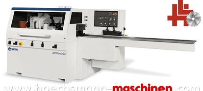 SCM Vierseitenhobelautomat profiset 60, Holzbearbeitungsmaschinen gebrauchte und neue, Hessen Höchsmann Langen