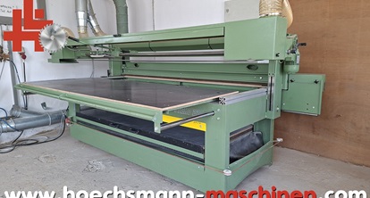 STEKO 288 PBS kombinierte Furnierpresse, Furniersäge und Langbandschleifmaschine, gebrauchte Holzbearbeitungsmaschinen Neumaschinen Hessen Höchsmann Langen