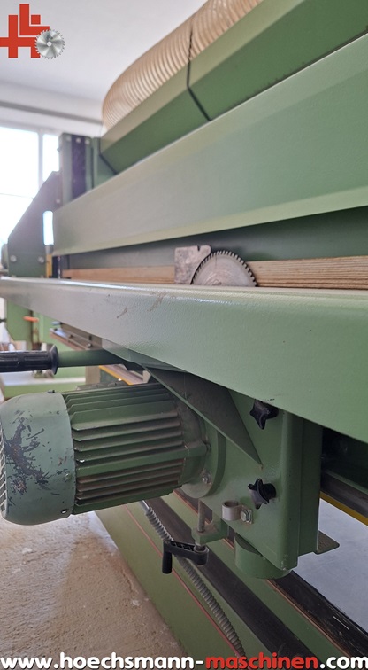 STEKO 288 PBS kombinierte Furnierpresse, Furniersäge und Langbandschleifmaschine, gebrauchte Holzbearbeitungsmaschinen Neumaschinen Hessen Höchsmann Langen