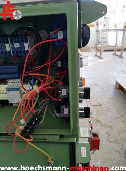 STEKO 288 PBS kombinierte Furnierpresse, Furniersäge und Langbandschleifmaschine, gebrauchte Holzbearbeitungsmaschinen Neumaschinen Hessen Höchsmann Langen
